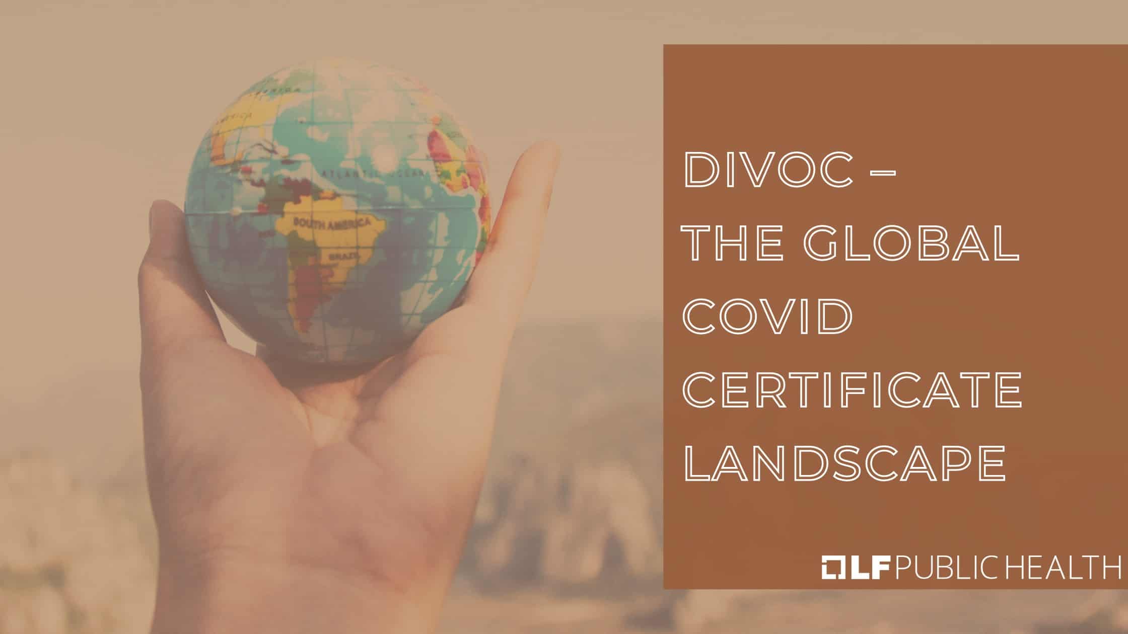DIVOC COVID Certificate Summary Linux Foundation Public Health